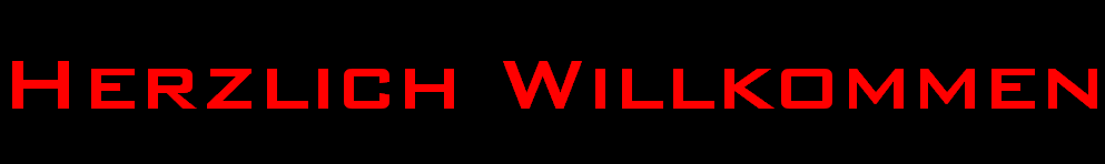 Herzlich Willkommen